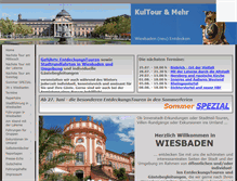 Tablet Screenshot of kultour-und-mehr.de